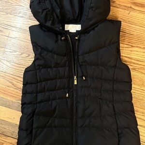 Michael Kors Black Puffer Vest